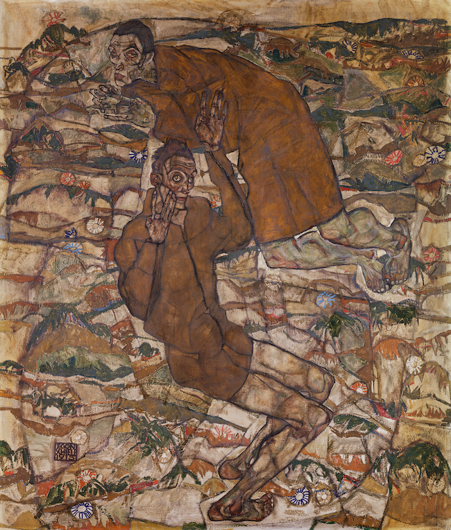 EGON SCHIELE, Entschwebung (Die Blinden II), 1915 © Leopold Museum, Wien