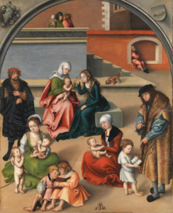 Lucas Cranach d. Ä., Die Heilige Sippe, 1510–1512 © Gemäldegalerie der Akademie der bildenden Künste Wien